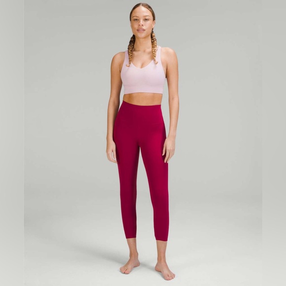 NWOT Lululemon Align™ HR Crop 23" Pomegranate - Picture 1 of 4